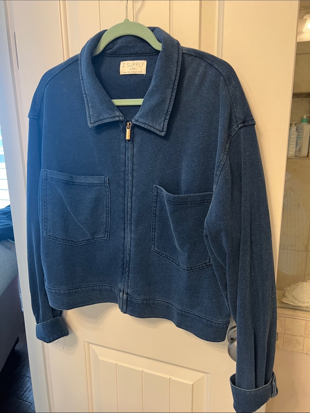 Z Suppl Navy Jacket and Pants Set
